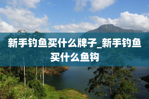 新手釣魚(yú)買什么牌子_新手釣魚(yú)買什么魚(yú)鉤-第1張圖片-姜太公愛(ài)釣魚(yú)