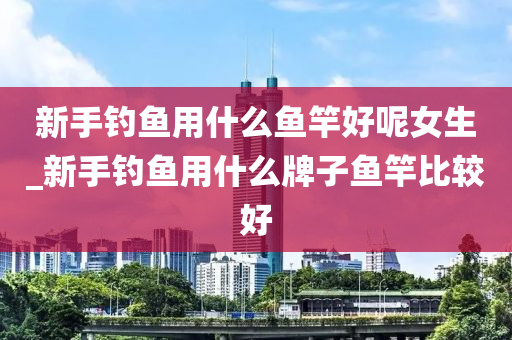 新手釣魚用什么魚竿好呢女生_新手釣魚用什么牌子魚竿比較好-第1張圖片-姜太公愛釣魚