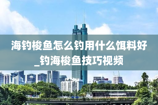 海釣梭魚怎么釣用什么餌料好_釣海梭魚技巧視頻-第1張圖片-姜太公愛釣魚