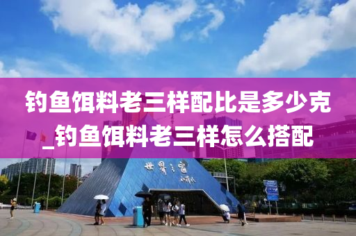 釣魚(yú)餌料老三樣配比是多少克_釣魚(yú)餌料老三樣怎么搭配-第1張圖片-姜太公愛(ài)釣魚(yú)