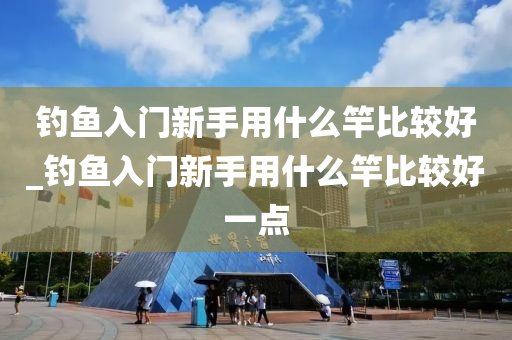 釣魚入門新手用什么竿比較好_釣魚入門新手用什么竿比較好一點(diǎn)-第1張圖片-姜太公愛釣魚