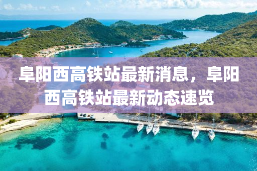 阜陽西高鐵站最新消息，阜陽西高鐵站最新動態(tài)速覽